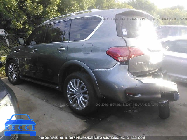 2016 Infiniti QX80 JN8AZ2NE2G9125098 зображення 2