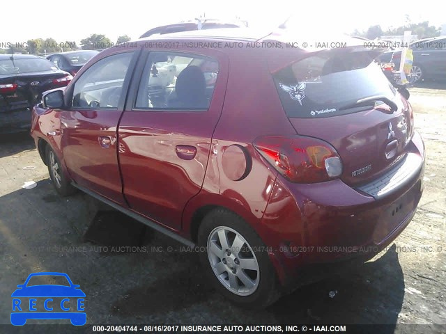 2015 Mitsubishi Mirage ES ML32A4HJ3FH045425 зображення 2