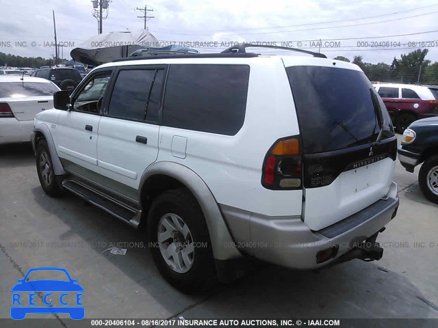 2000 Mitsubishi Montero SPORT LS/SPORT XLS JA4MT31H3YP023607 зображення 2