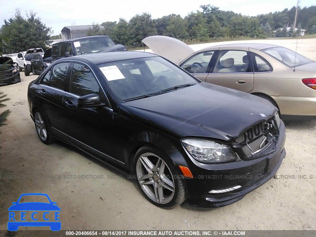 2011 Mercedes-benz C WDDGF8BB9BR172381 image 0