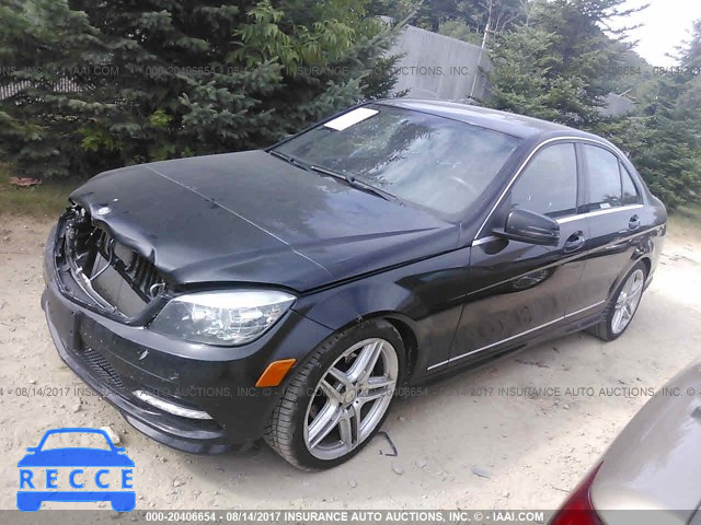 2011 Mercedes-benz C WDDGF8BB9BR172381 image 1