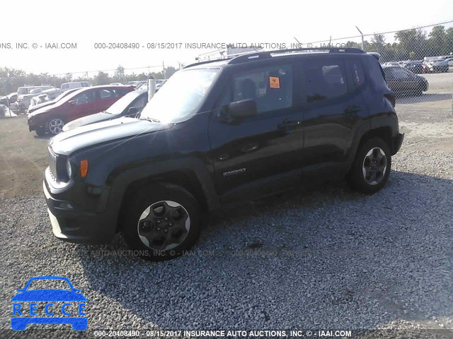 2016 Jeep Renegade SPORT ZACCJBAT3GPD97545 зображення 1