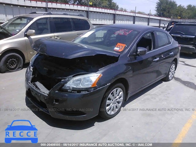 2014 Nissan Sentra 3N1AB7AP9EY238741 Bild 1