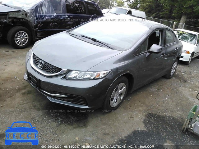 2013 Honda Civic 19XFB2F55DE275735 зображення 1