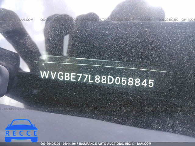 2008 Volkswagen Touareg 2 WVGBE77L88D058845 image 8