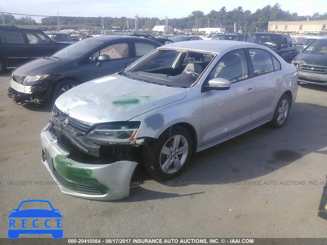 2014 Volkswagen Jetta 3VWB17AJ1EM327613 зображення 1