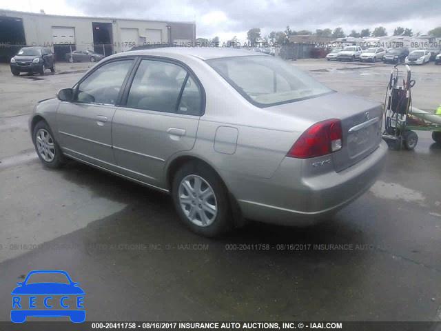 2003 Honda Civic 1HGES26773L015339 image 2