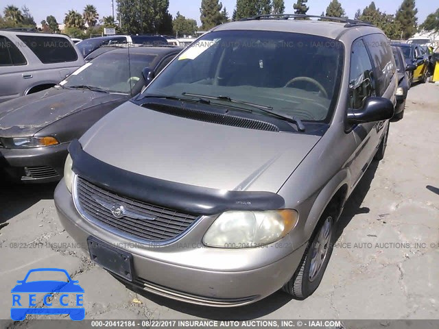 2002 Chrysler Town & Country EX 2C8GP74L02R534968 image 1