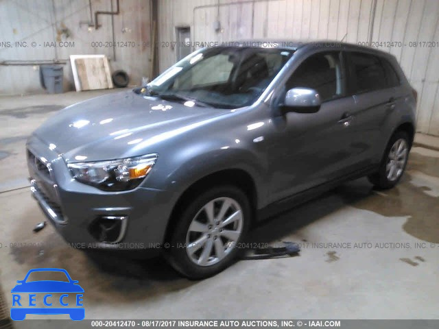 2014 Mitsubishi Outlander Sport ES 4A4AR3AU3EE020002 Bild 1