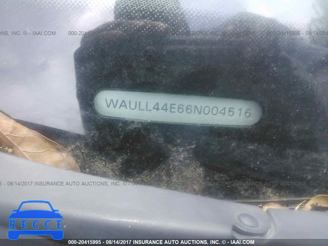2006 Audi A8 4.2 QUATTRO WAULL44E66N004516 image 8