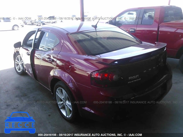 2012 Dodge Avenger 1C3CDZCB7CN233050 image 2