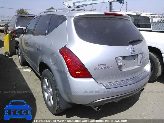 2006 Nissan Murano JN8AZ08W76W540314 Bild 2