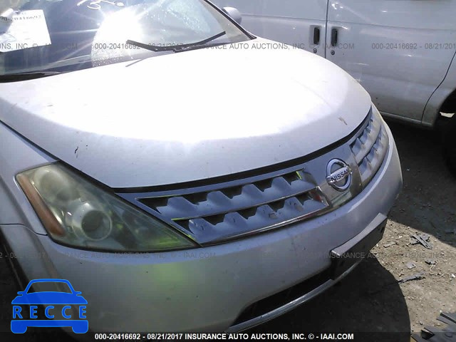 2006 Nissan Murano JN8AZ08W76W540314 Bild 5