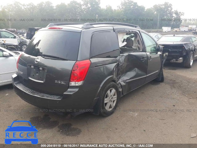 2004 Nissan Quest 5N1BV28U44N352368 Bild 3
