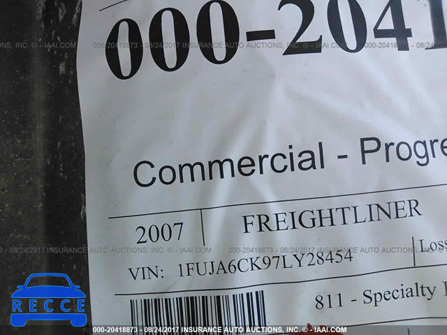 2007 FREIGHTLINER COLUMBIA COLUMBIA 1FUJA6CK97LY28454 image 9