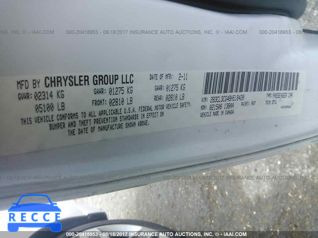 2011 Dodge Charger 2B3CL3CG4BH518420 Bild 8