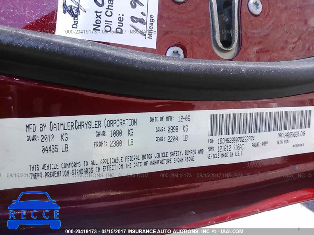 2007 Dodge Caliber 1B3HB28B07D232374 image 8