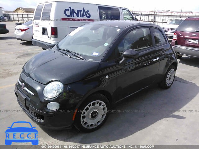 2013 Fiat 500 POP 3C3CFFAR3DT665029 зображення 1