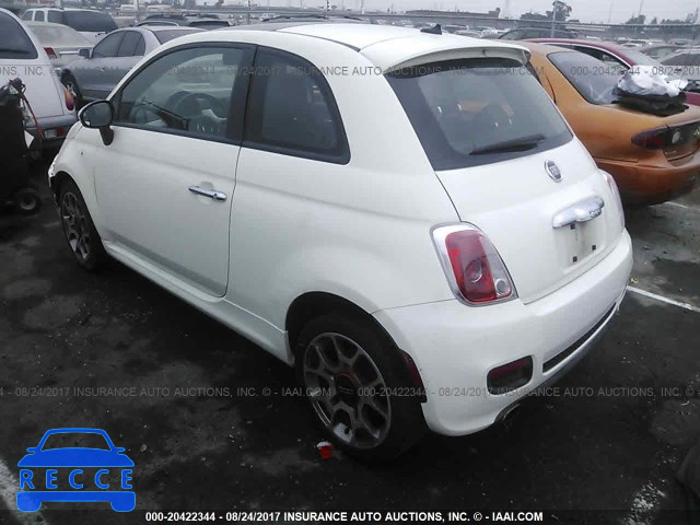 2013 Fiat 500 SPORT 3C3CFFBR6DT533090 зображення 2