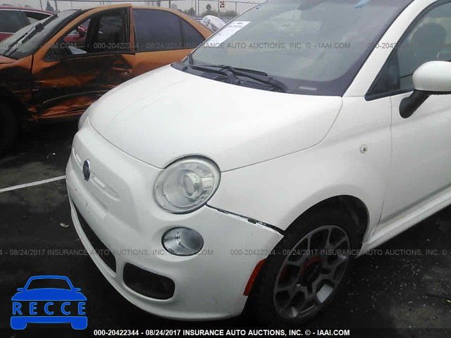 2013 Fiat 500 SPORT 3C3CFFBR6DT533090 зображення 5