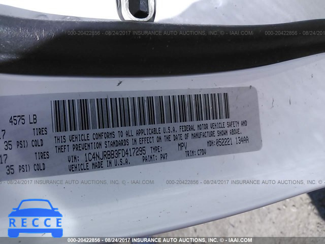 2015 Jeep Patriot 1C4NJRBB3FD417295 image 8