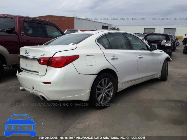 2014 Infiniti Q50 JN1BV7AR6EM685253 зображення 3