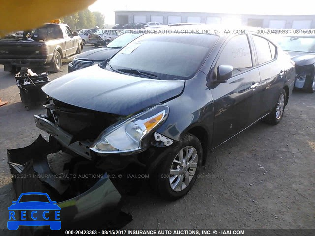 2015 Nissan Versa 3N1CN7AP0FL884698 зображення 1