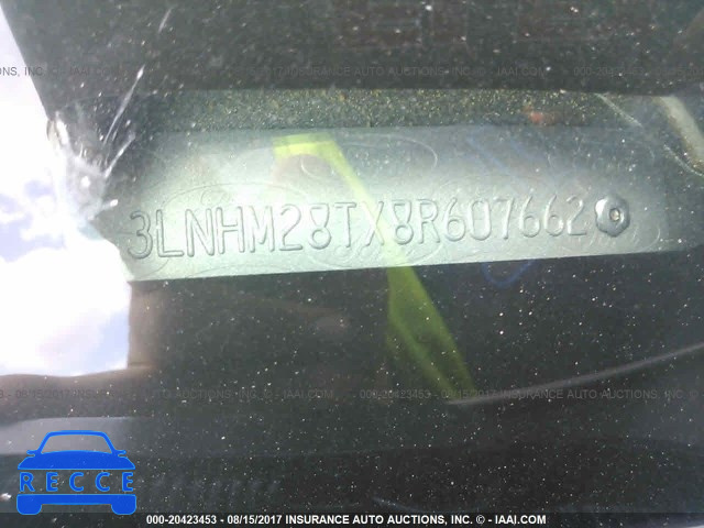 2008 LINCOLN MKZ 3LNHM28TX8R607662 Bild 8