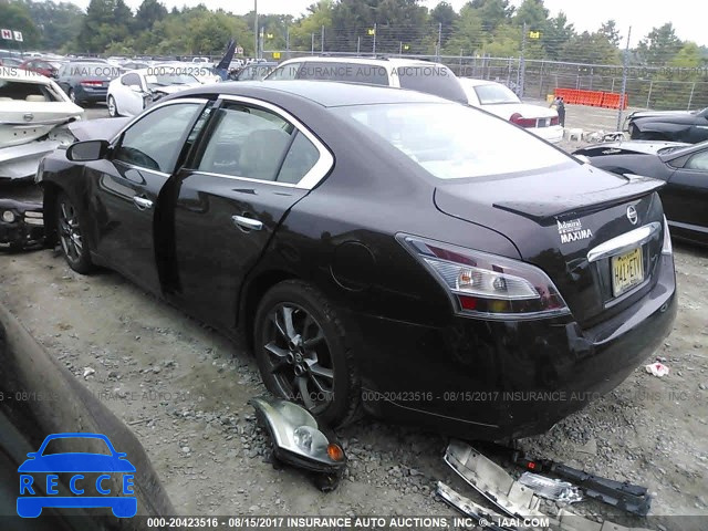 2014 Nissan Maxima 1N4AA5AP3EC491024 Bild 2