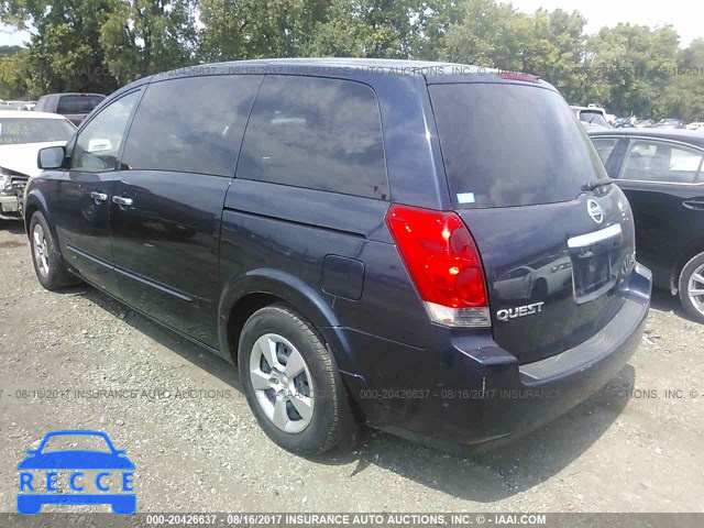 2008 Nissan Quest 5N1BV28U98N100136 Bild 2