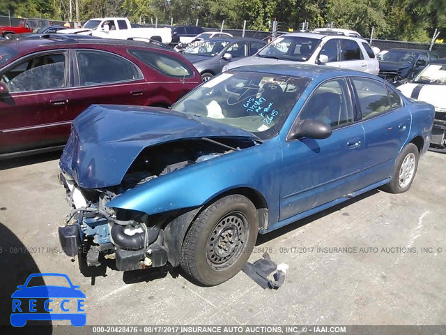 2000 Oldsmobile Alero GX 1G3NK52T9YC332615 зображення 1