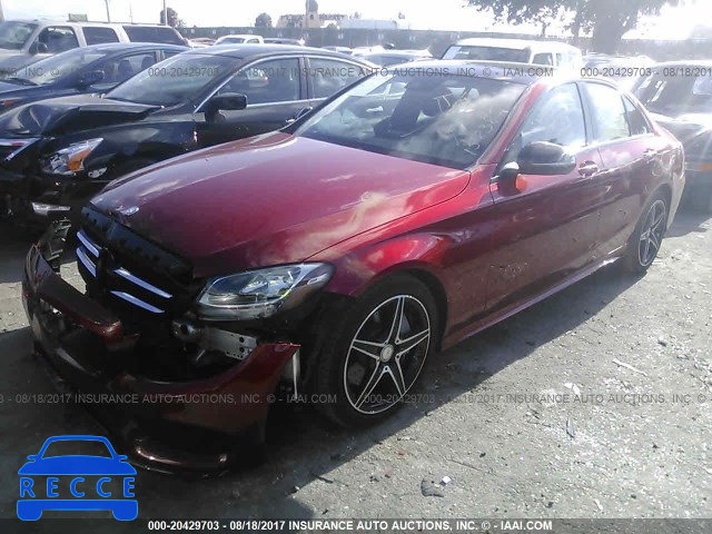 2016 MERCEDES-BENZ C 300 55SWF4JB8GU158385 image 1