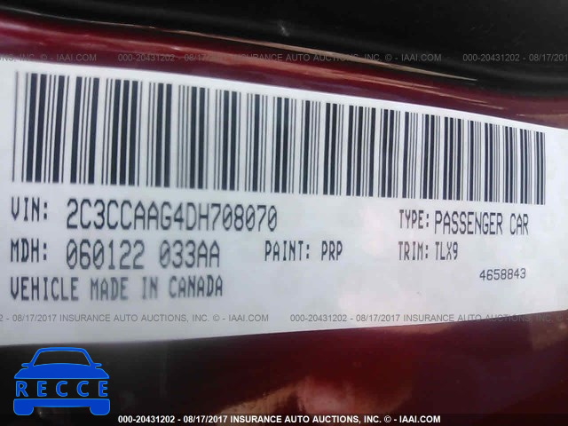 2013 CHRYSLER 300 2C3CCAAG4DH708070 image 8