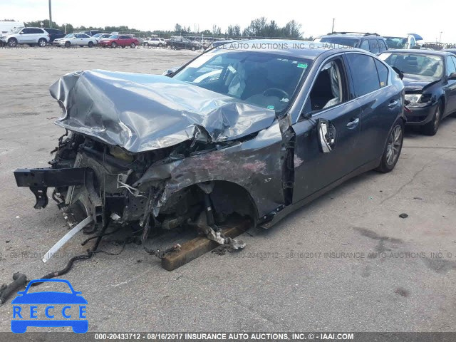 2014 Infiniti Q50 JN1BV7AP1EM681917 image 1