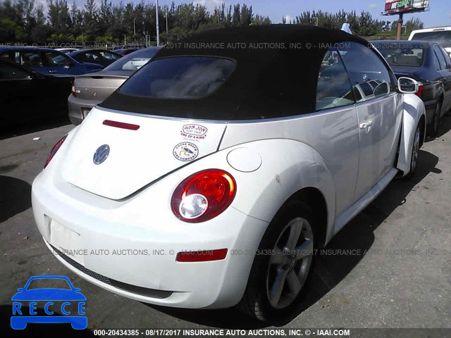 2007 VOLKSWAGEN NEW BEETLE TRIPLE WHITE 3VWFF31Y07M422322 Bild 3