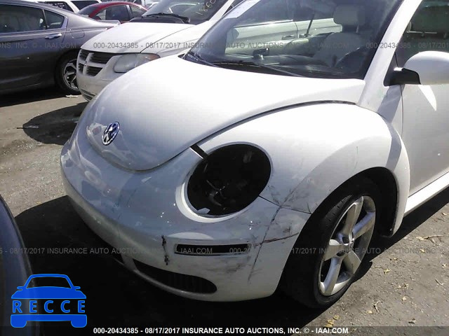 2007 VOLKSWAGEN NEW BEETLE TRIPLE WHITE 3VWFF31Y07M422322 Bild 5