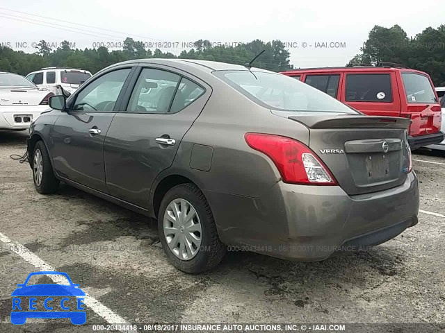 2015 Nissan Versa 3N1CN7AP7FL800358 зображення 2