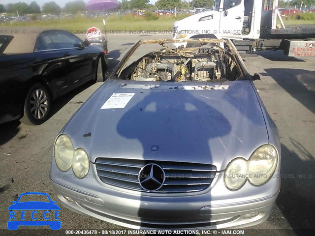 2004 MERCEDES-BENZ CLK 320 WDBTK65G44T014356 зображення 5