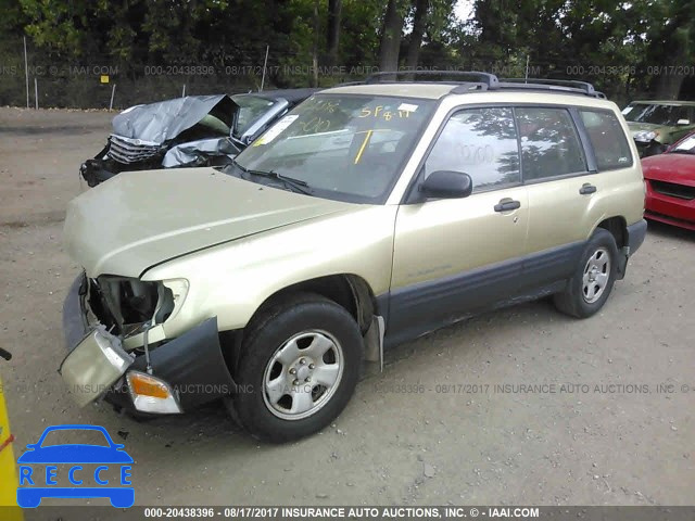 2002 Subaru Forester L JF1SF63592G700987 Bild 1