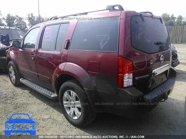 2006 Nissan Pathfinder 5N1AR18W56C622072 image 2