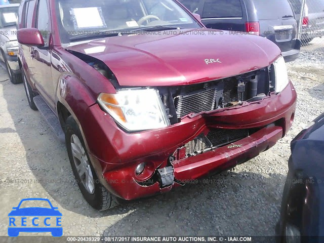 2006 Nissan Pathfinder 5N1AR18W56C622072 Bild 5