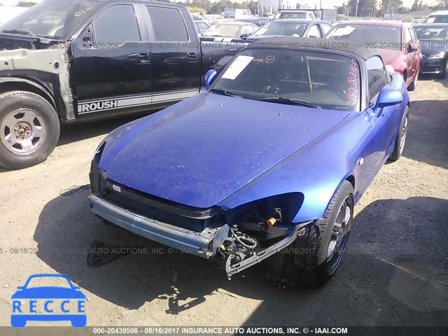 2001 Honda S2000 JHMAP11421T006663 image 1