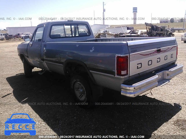 1991 Dodge W-series W150 1B7HM16YXMS264766 image 2