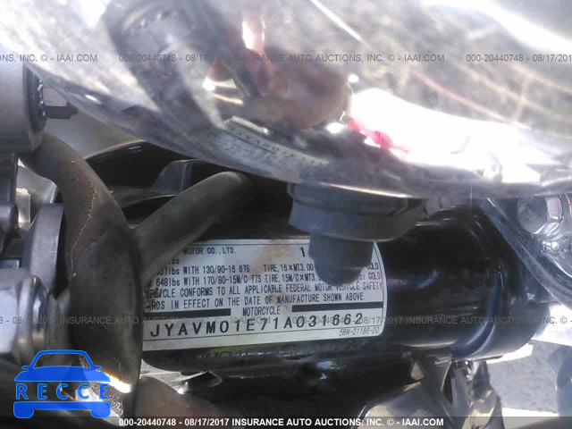 2001 Yamaha XVS65 JYAVM01E71A031662 зображення 9