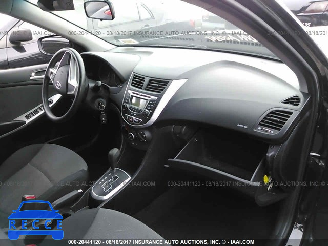 2013 HYUNDAI ACCENT KMHCT5AE5DU083205 image 4