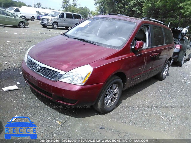 2012 KIA Sedona LX KNDMG4C78C6457041 image 1