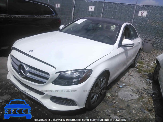 2016 Mercedes-benz C WDDWF4JB3GR146954 зображення 1