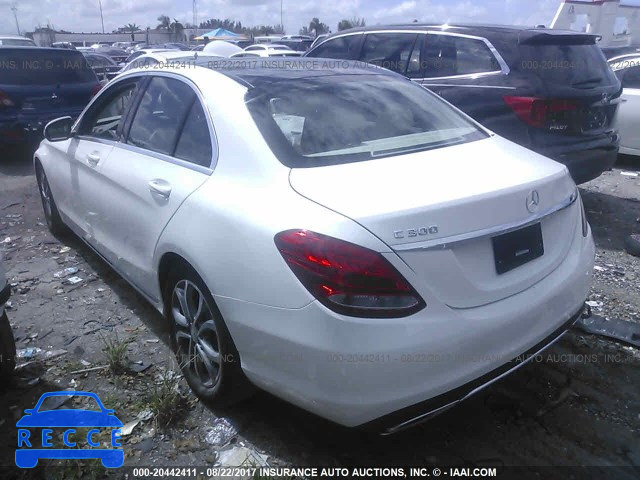 2016 Mercedes-benz C WDDWF4JB3GR146954 image 2