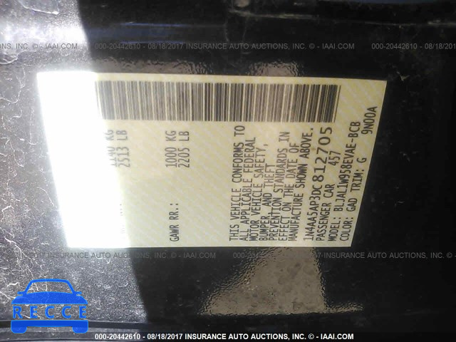 2013 Nissan Maxima S/SV 1N4AA5AP3DC812705 image 8