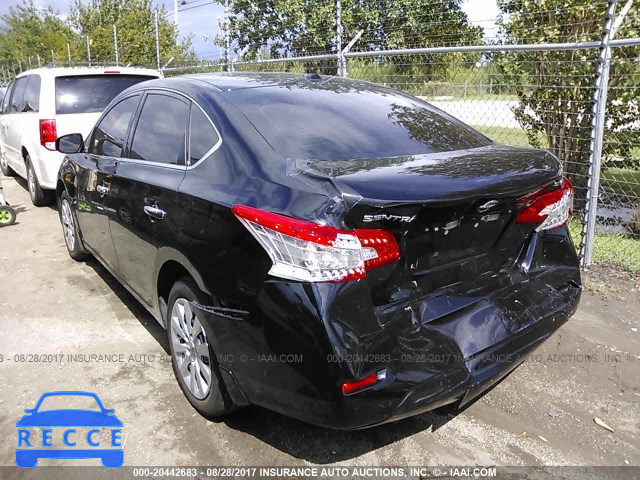 2015 Nissan Sentra 3N1AB7AP8FL659896 image 2